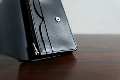 forme short wallet ILCEA box calf Exclusive