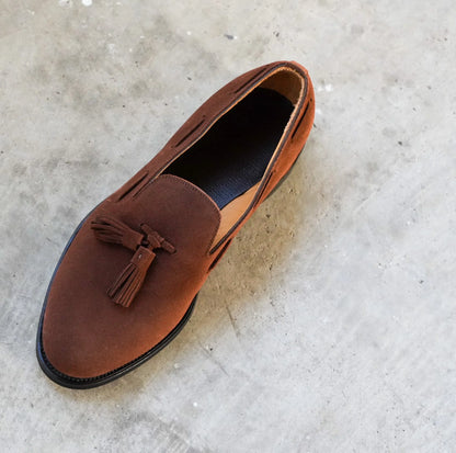 Forme Suede Tassel Loafer　goodyear