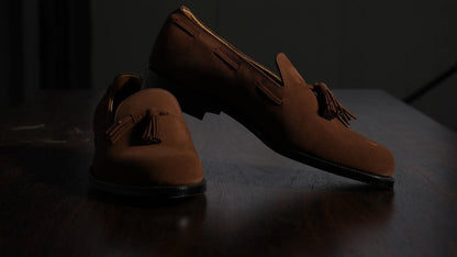 Forme Suede Tassel Loafer　goodyear