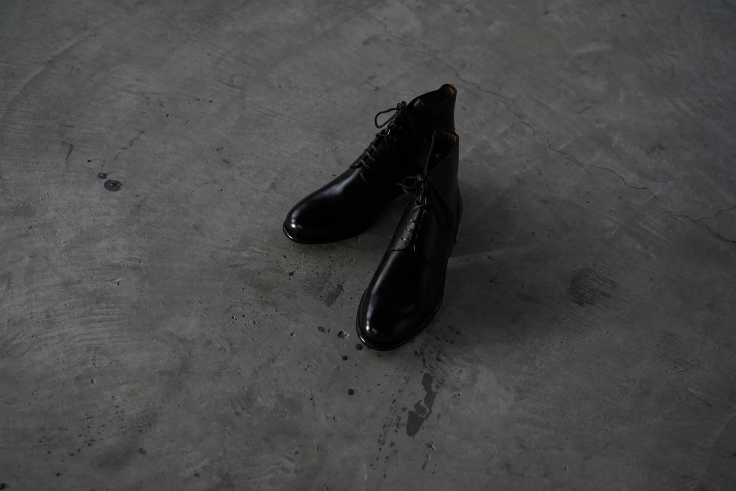 Le Yucca's Plain Toe derby boots
