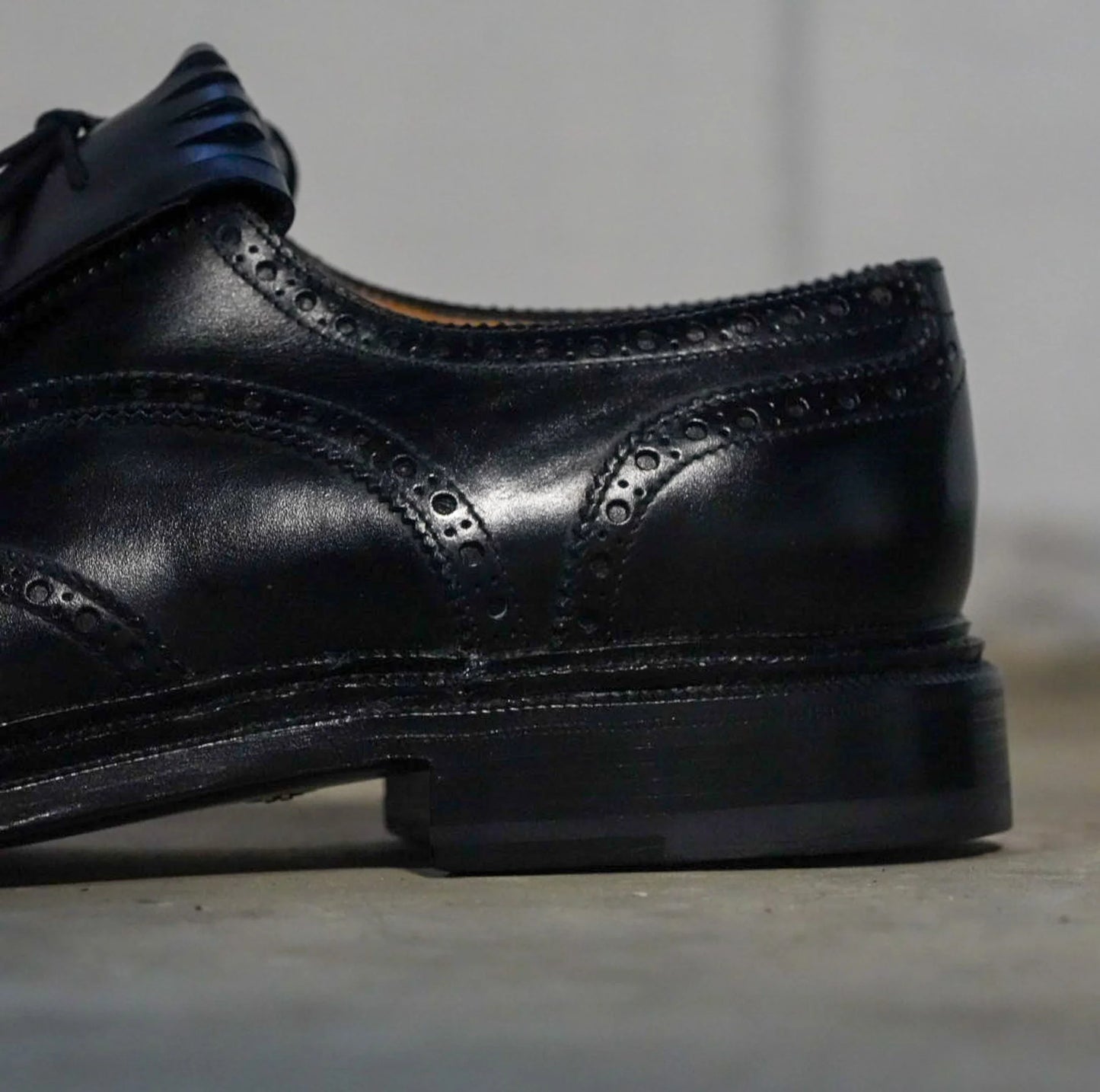 Le Yucca's full brogue derby with kilties