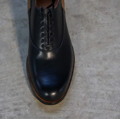 forme Lim balmoral plain toe black calf×shf mckay